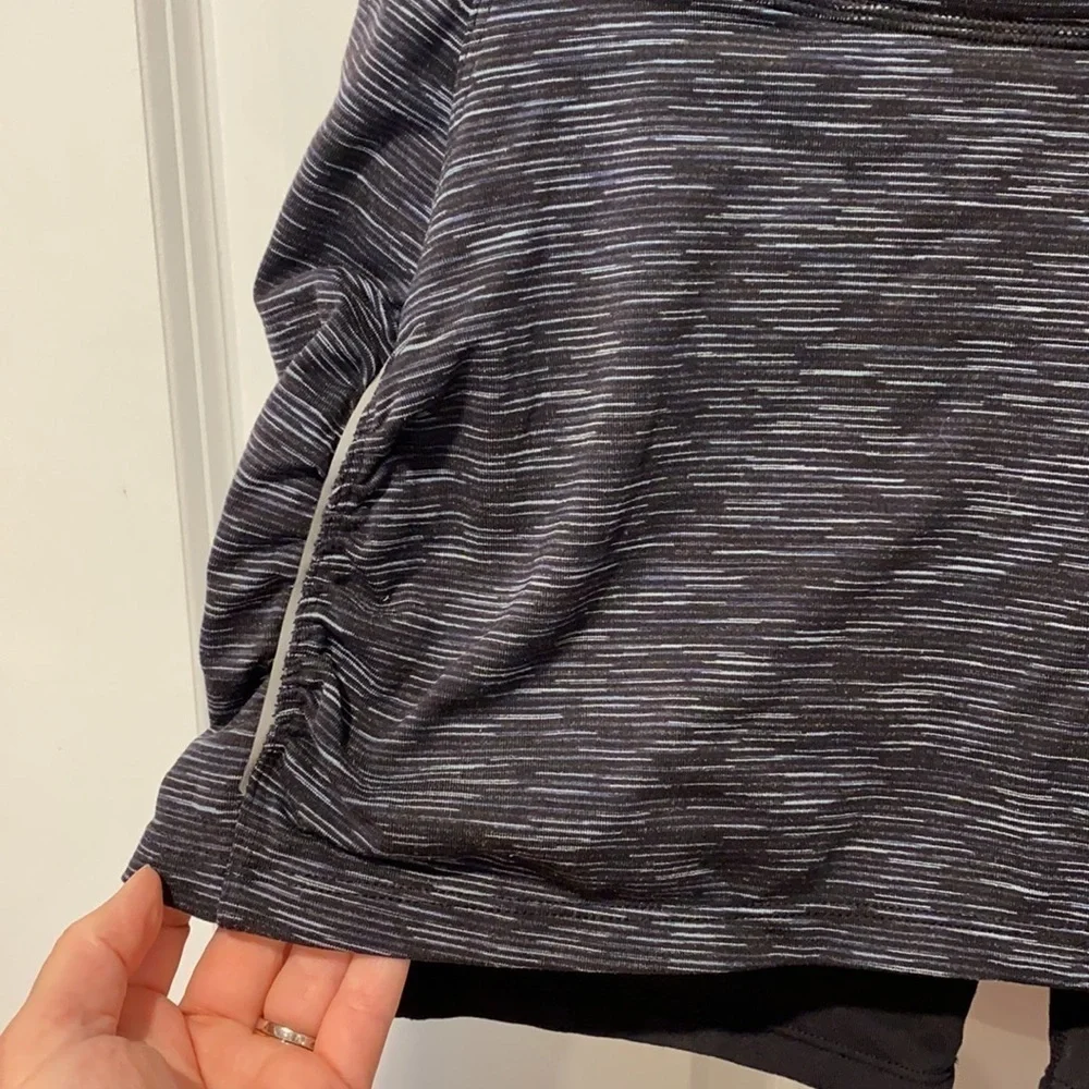Athleta Skort EUC Black Spacedye